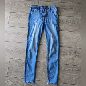 Abercrombie & Fitch High Rise Jeggings in Blue